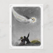 Shooting Star Postkarte (Vorderseite)