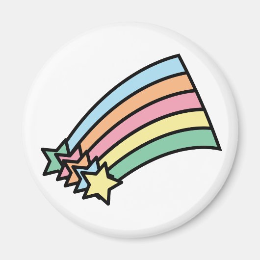 Shooting Star Rainbow Magnet (Vorne)