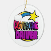 Shooting Star Rainbow Phantastisch Driver Keramikornament (Links)