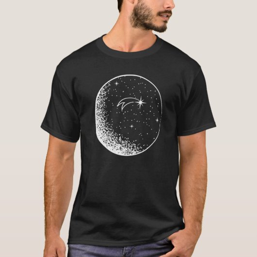 Shooting Star Starry Sky   1 T-Shirt (Vorderseite)