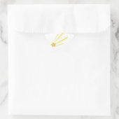 Shooting Star Stern-Aufkleber (Tasche)