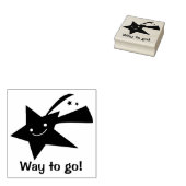 Shooting Star Teachers Custom Rubber Briefmarke Gummistempel (Stempel)