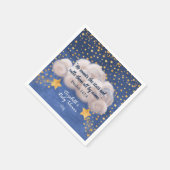 Shooting Star Twin Baby Dusche Niedlich Napkins Serviette (Ecke)