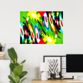 Shooting Stars Art Poster (Heimbüro)