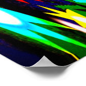Shooting Stars Art Poster (Ecke)
