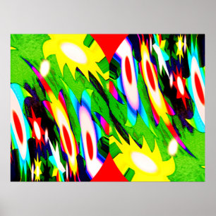 Shooting Stars Art Poster