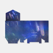 Shooting Stars Celestial Galaxy Hochzeit Geschenkschachtel (Ungefaltet)