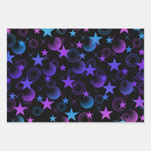 Shooting Stars Collection Geschenkpapier Set (Vorderseite 2)