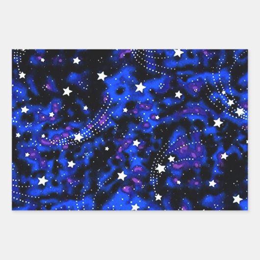 Shooting Stars Collection Geschenkpapier Set (Vorderseite)