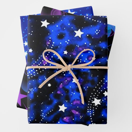 Shooting Stars Collection Geschenkpapier Set (Beispiel)