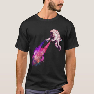 Shooting Stars das Astronauten-Künstler-Geschenk T-Shirt