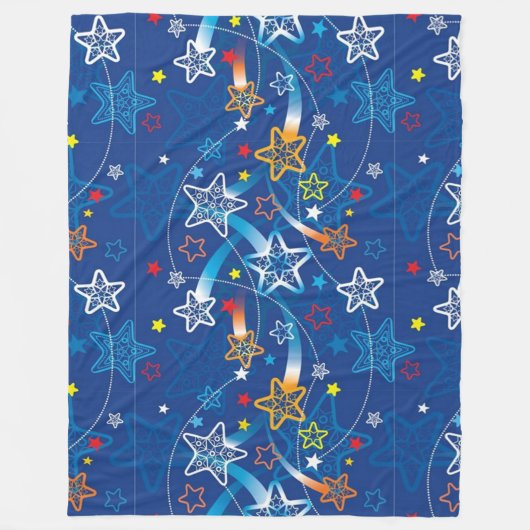 Shooting Stars Fleecedecke (Vorderseite)