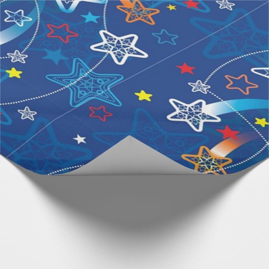 Shooting Stars Geschenkpapier (Ecke)