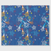 Shooting Stars Geschenkpapier (Flach)