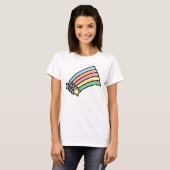 Shooting Stars Rainbow Longsleeve T - Shirt (Vorne ganz)