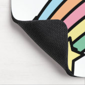 Shooting Stars Rainbow Mousepad (Ecke)