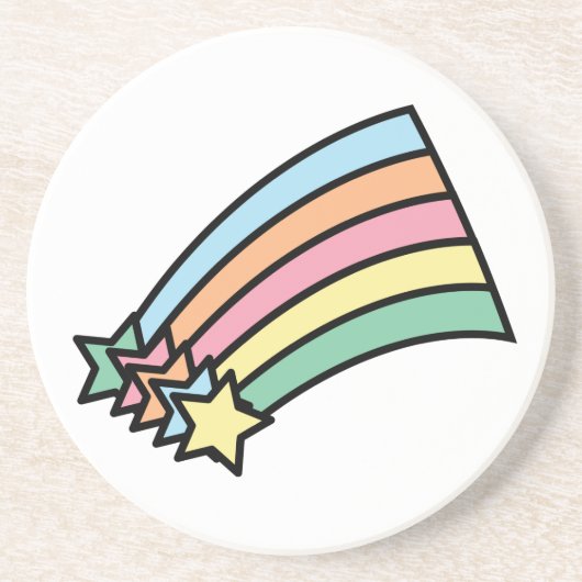 Shooting Stars Rainbow Untersetzer (Vorne)