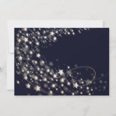 Shooting Stars Sweet 16 Einladung (Rückseite)