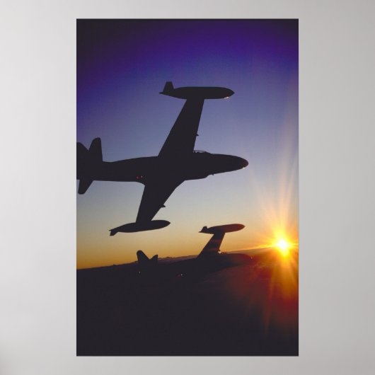 Shooting Stars T-33 Poster (Vorne)