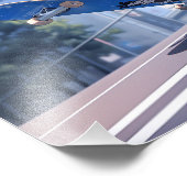 【SHOP限定イラスト】スケボーJKポスター Poster|寿司娘 GenerativeAI Fotodruck (Ecke)