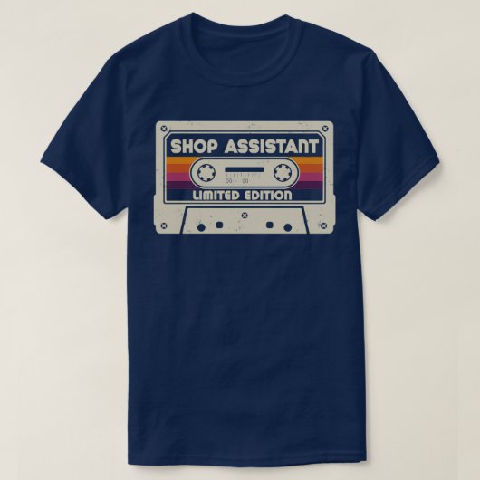 SHOP-ASSISTENT T-Shirt (Design vorne)