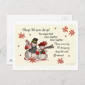 Shop bis du abgehst! postkarte (Vorne/Hinten)