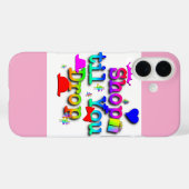 Shop, bis Sie Fun Novel fallen lassen Case-Mate iPhone Hülle (Rückseite (Horizontal))