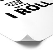 SHOP CART ROLLE POSTER (Ecke)