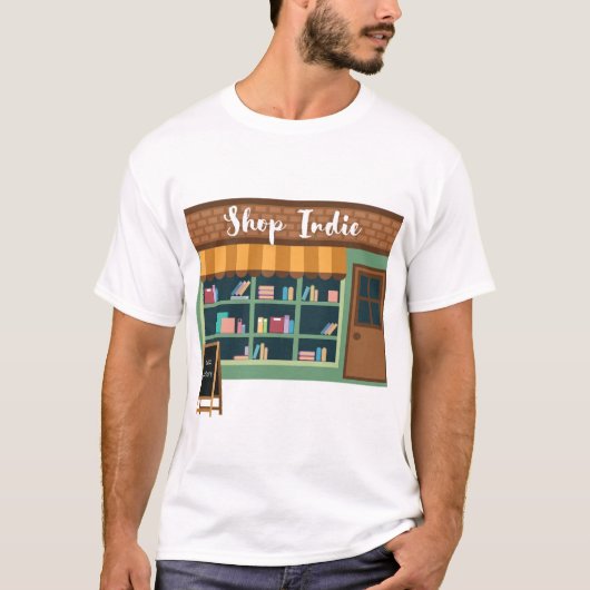 Shop-Indie-Bookshops T-Shirt (Vorderseite)