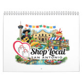 Shop Local San Antonio 2026 Calendar Kalender (Titelbild)