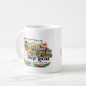 Shop Local San Antonio Mug Kaffeetasse (Vorderseite Links)