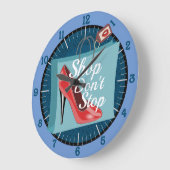 Shop Nicht aufhören Dekor zu speichern Große Wanduhr (Winkel)