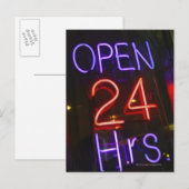 Shop-Zeichen Postkarte (Vorne/Hinten)