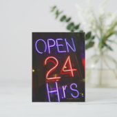 Shop-Zeichen Postkarte (Stehend Vorderseite)