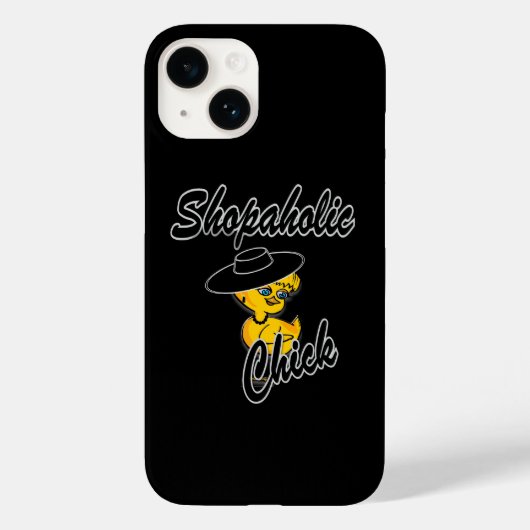 Shopaholic Chick #4 Case-Mate iPhone Hülle (Rückseite)