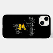 Shopaholic Chick #4 Case-Mate iPhone Hülle (Rückseite (Horizontal))