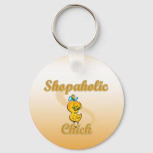 Shopaholic Chick Schlüsselanhänger