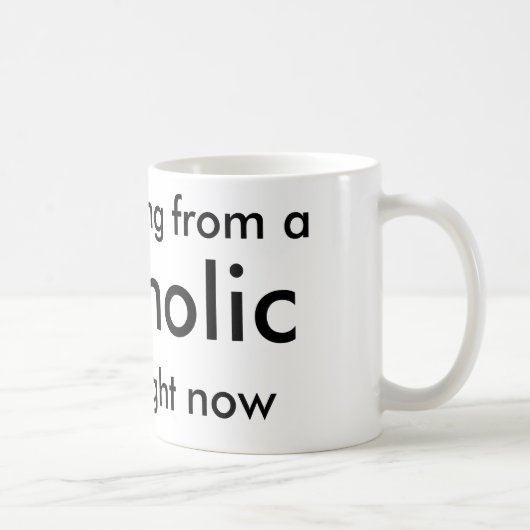 Shopaholic Kaffeetasse (Rechts)