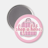 Shopaholic Magnet (Vorderseite/Rückseite)