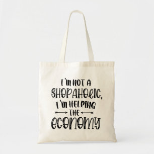 Shopaholic Tote Bag Tragetasche