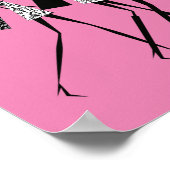 Shopaholic Trendy Girls Poster (Ecke)