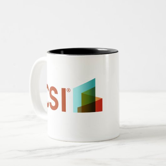 ShopCSI Zweifarbige Tasse (Vorderseite Links)