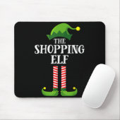 Shopng Elf Matching Family Group Christmas Party P Mousepad (Mit Mouse)