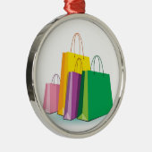 ****SHOPOHOLIC'S**** CHRISTMAS ORNANATION SILBERNES ORNAMENT (Rechts)