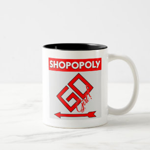 Shopopoly Zweifarbige Tasse