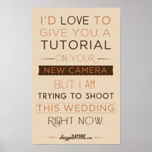 Shoppe Satire - Humor for Photographers Poster