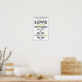 Shoppe Satire - Spaß für Fotografen Poster (Küche)