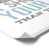 Shoppe Satire - Spaß für Fotografen Poster (Ecke)