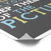 Shoppe Satire - Spaß für Fotografen Poster (Ecke)