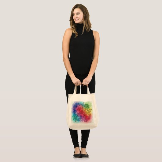 Shopper bag tragetasche (Vorderseite (Model))